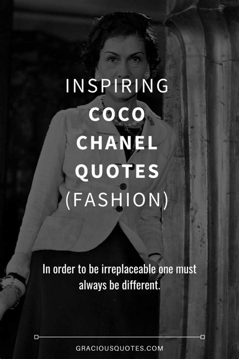 fashion icon coco chanel quotes.